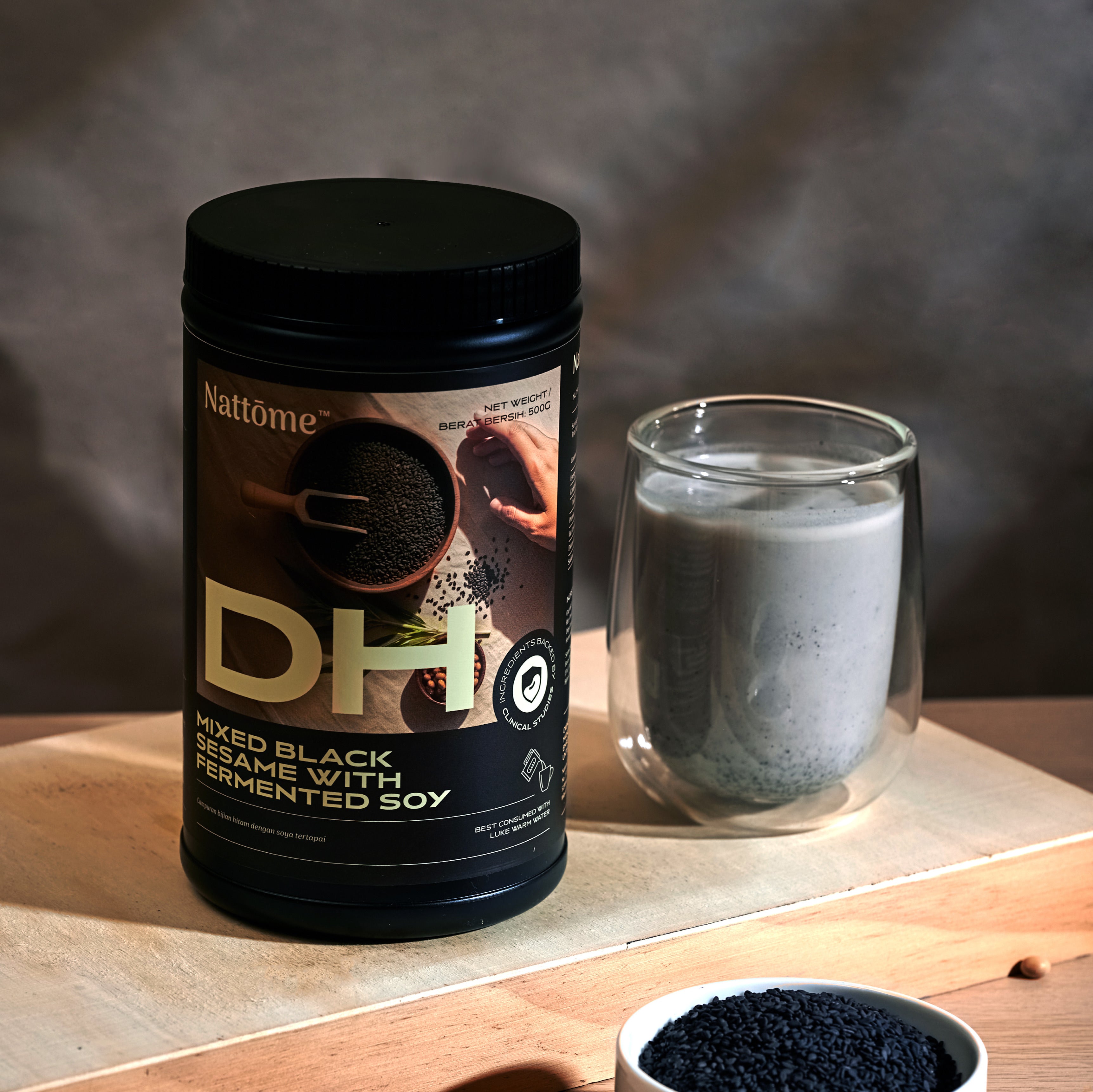 Black Sesame DH (Digestive Health) Tub 500g -rsv