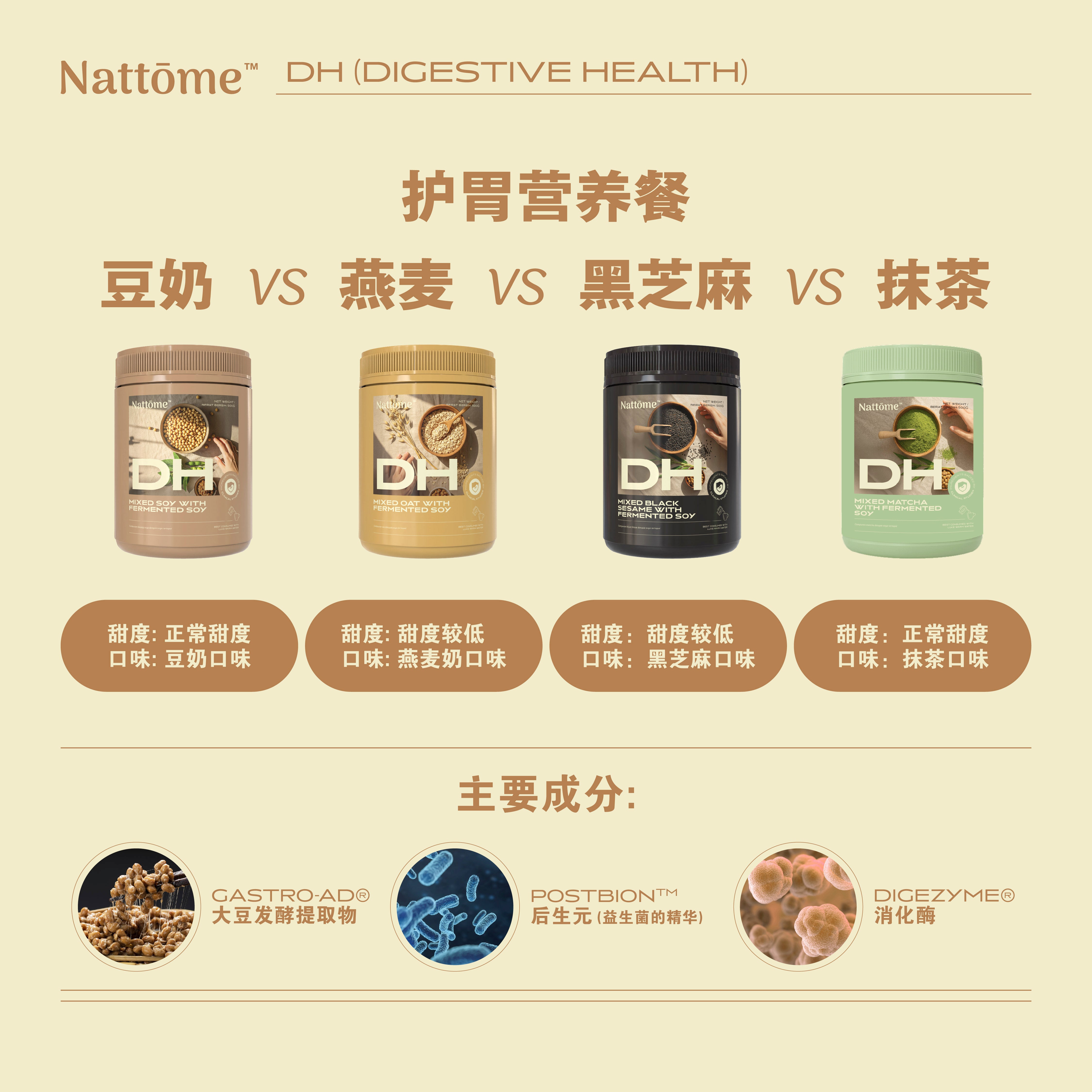 2026 NTM x 阿鱼团购 - 2罐 DH 护胃营养餐 500g