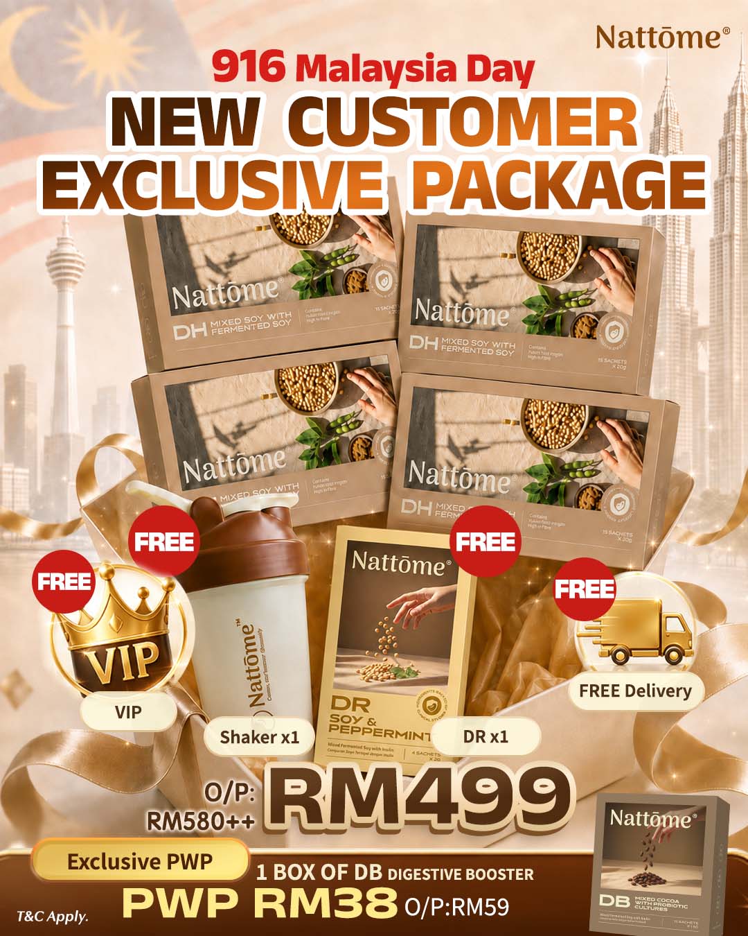 916 Malaysia Day Special Promo - Buy 4 Free 3 — Digestive Health (DH) Bundle