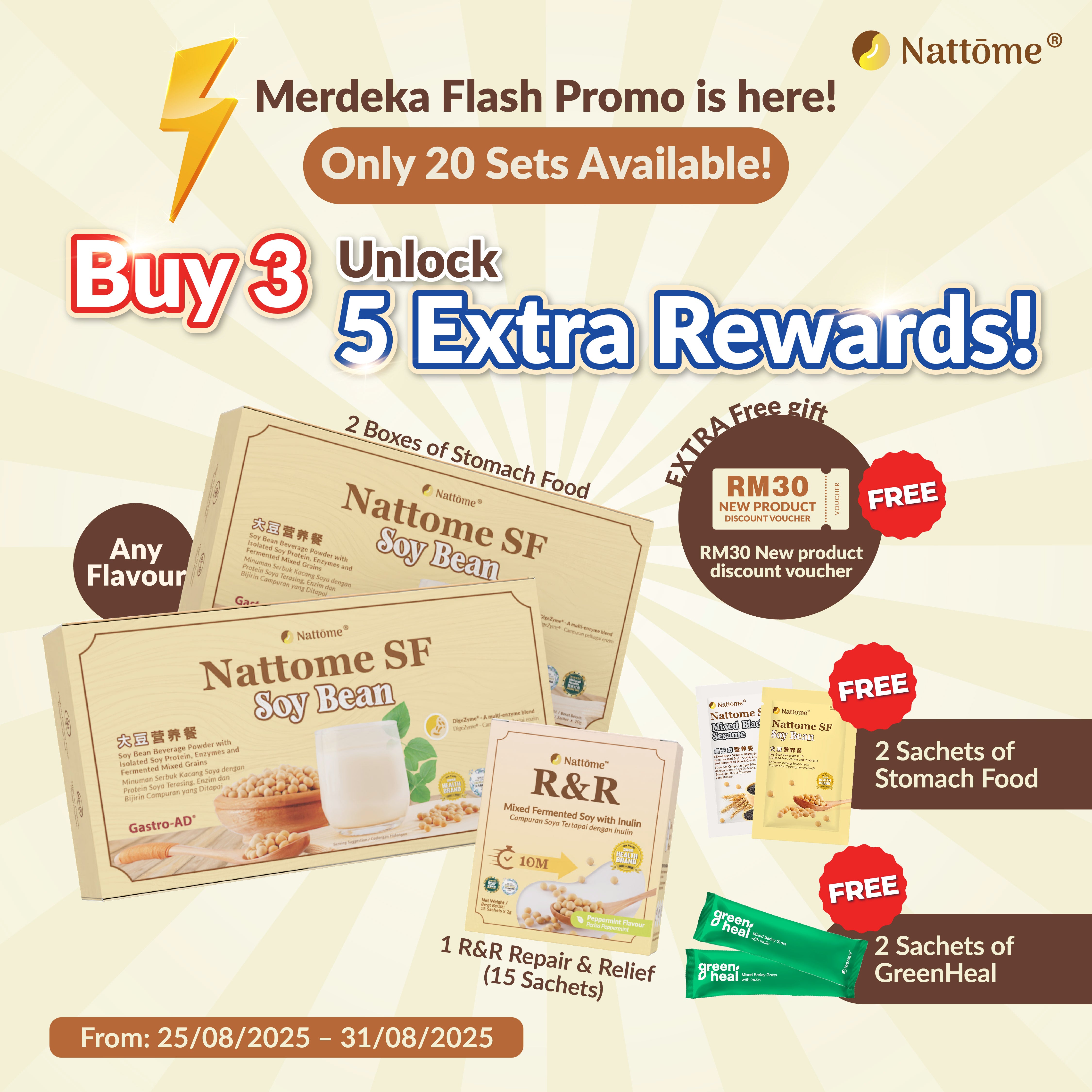 Merdeka Special Promo [25/8 -31/8]